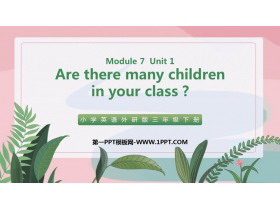 Are there many children in your class?PPTѿμ