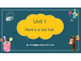 Here's a red hatPPT