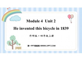 He invented this bicycle in 1839PPTμ