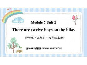 There are twelve boys on the bikePPTMn