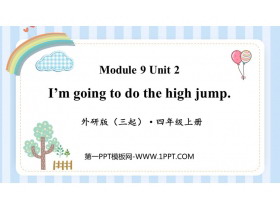 I'm going to do the high jumpPPTMd