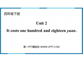 It costs one thousand eight hundred yuanPPTMn