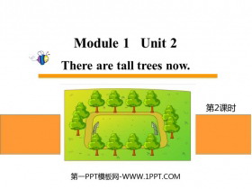 There are tall trees nowPPTμ(2ʱ)