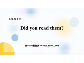 Did you read them?PPTMd