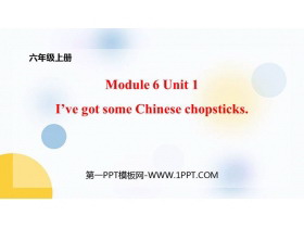 I've got some Chinese chopsticksPPTnd