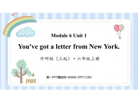 You've got a letter from New YorkPPTMn