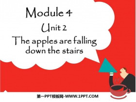 The apples are falling down the stairsPPT