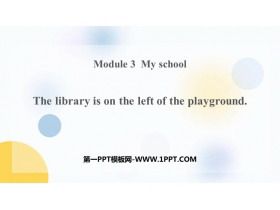 The library is on the left of the playgroundPPTƷμ