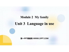 Language in useMy family PPTѿμ