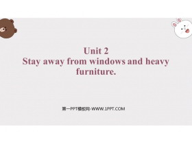 Stay away from windows and heavy furnitureHelp PPTѧμ