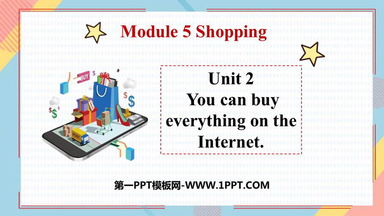 You can buy everything on the InternetShopping PPT|n