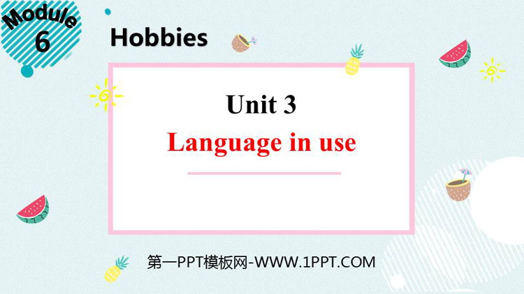 Language in useHobbies PPŤWn