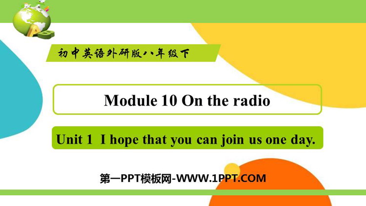 I hope that you can join us one dayOn the radio PPŤWnd