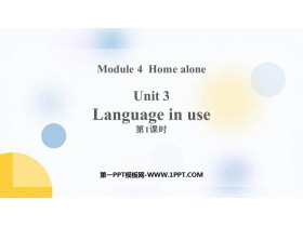 Language in useHome alone PPTμ(1ʱ)