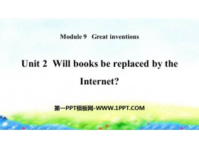 《Will books be replaced by the Internet?》Great inventions PPT��秀�n件