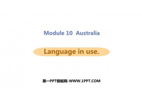《Language in use》Australia PPT教�W�n件