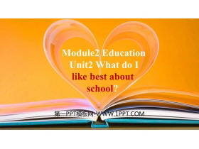 What do I like best about school?Education PPT|n