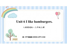 I like hamburgersPPT