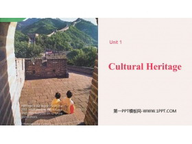 《Cultural Heritage》PPT教学课件