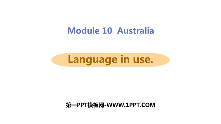 Language in useAustralia PPŤWn