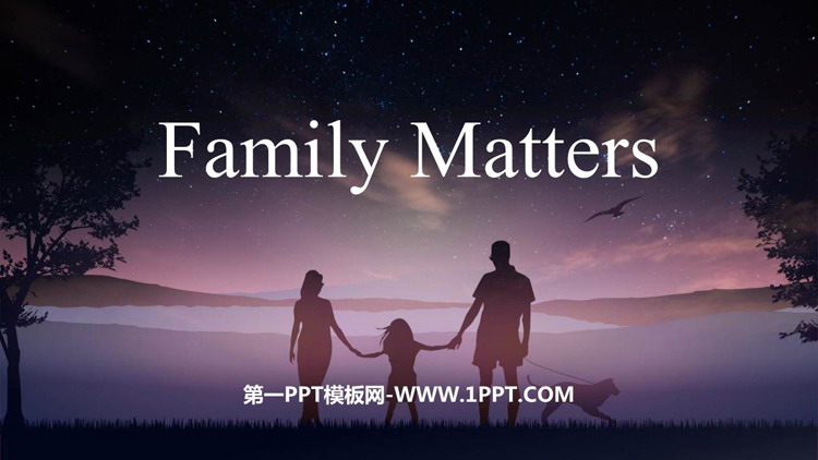 Family mattersPPTd