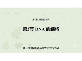 《DNA的�Y��》基因的本�|PPT免�M�n件