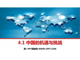《中国的机遇与挑战》PPT优质课件下载