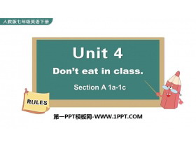 Don't eat in classSectionA PPŤWn(1nr)