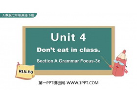 Don't eat in classSectionA PPŤWn(3nr)