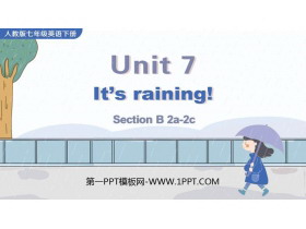 It's rainingSectionB PPTnd(2nr)