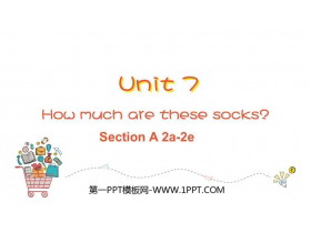 How much are these socks?SectionA PPTѧμ(2ʱ)