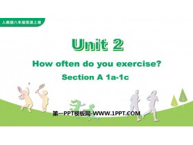 How often do you exercise?SectionA PPTѧμ(1ʱ)