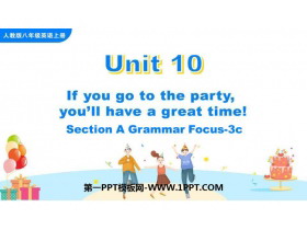 If you go to the party you'll have a great time!SectionA PPTμ(3ʱ)