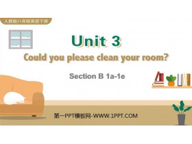 Could you please clean your room?SectionB PPŤWn(1nr)
