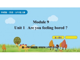 Are you feeling bored?PPT(1ʱ)