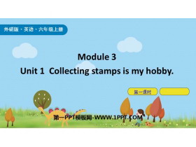 Collecting stamps is my hobbyPPTn(1nr)