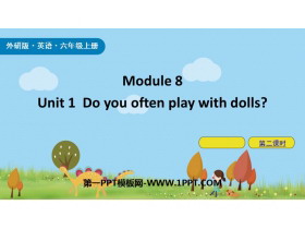 Do you often play with dolls?PPTn(2nr)