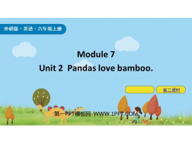 Pandas love bambooPPTn(2nr)
