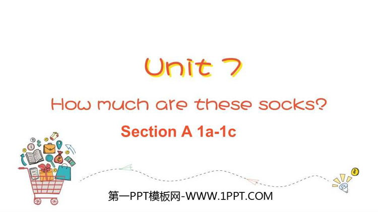 How much are these socks?SectionB PPTn(1nr)