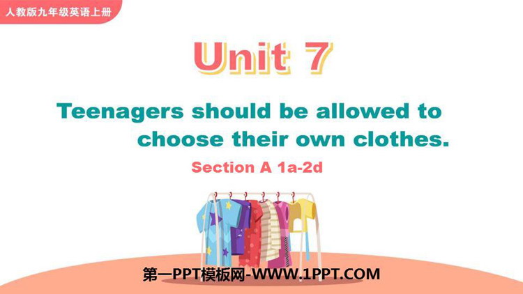 Teenagers should be allowed to choose their own clothesSectionA PPŤWn(1nr)