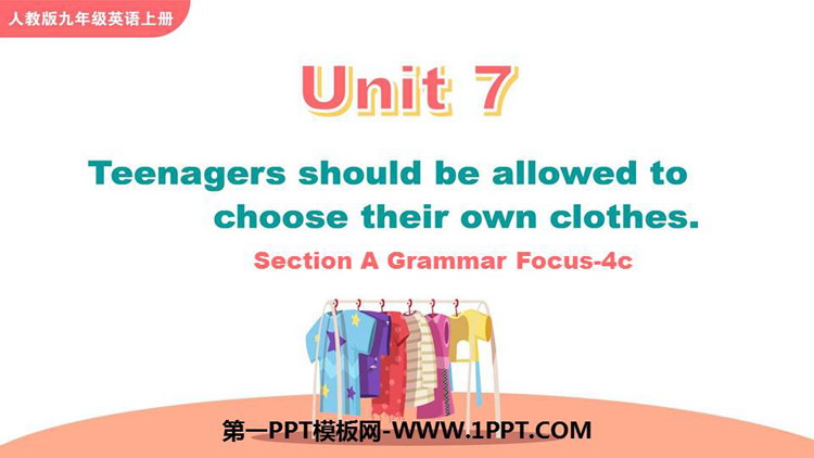 Teenagers should be allowed to choose their own clothesSectionA PPŤWn(3nr)